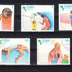 M2 TS2 5 - Timbre foarte vechi - Cuba - Jocurile Panamericane 1983
