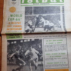 ziarul fotbal 13 iulie 1966- petrolul ploiesti o campioana autentica