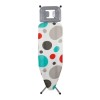 Masa Calcat FOXMAG24 Metalic, Priza, 110x40cm, Cadru Robust, Husa Bambus Multicolor, Antiderapant