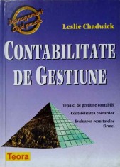 CONTABILITATE DE GESTIUNE-LESLIE CHADWICK-313050