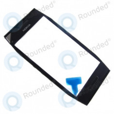 Carcasa frontala Nokia X7 si ecran tactil negru