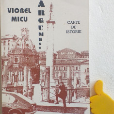 Carte de istorie Viorel Micu cu autograf