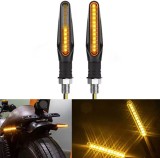 Indicatoare pentru motociclete, set 2 bucati lumini de semnalizare universale cu LED-uri super luminoase pentru motociclete, motociclete
