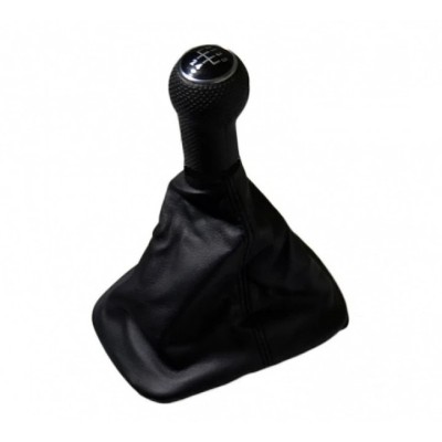 Nuca schimbator viteze + manson compatibil Volkswagen Golf 4 MK4 1997-2005 M-02 Negru foto