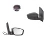 Oglinda exterioara Skoda Citigo, 05.2012-; Citigo, 05.2017- , Seat Mii, 05.2012-, Vw Up! (Vw120), 04.2012-2016, Dreapta, reglare electrica; grunduita
