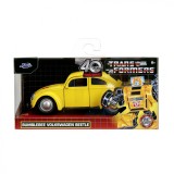 JADA TRANSFORMERS MASINUTA METALICA BUMBLEBEE VOLKSWAGEN BEETLE SCARA 1:32, Simba