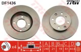 Disc frana HONDA CIVIC VI Hatchback (EJ, EK) (1995 - 2001) TRW DF1436