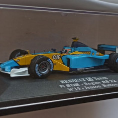 Macheta Renault R202 Jenson Button Formula 1 2002 - Universal Hobbies 1/43 F1