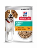 Cumpara ieftin Hill&#039;s Science Plan Canine Adult Perfect Weight Chicken and Vegetables, 363 g