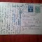 Carte Postala circulata 1933 la Petrosani Timbru fix 3 lei Carol II si Timbrul Aviatiei ,text in lb maghiara , catre Iosif Drimus