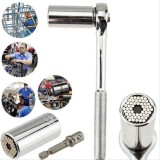 Set 3 piese cheie tubulara universala cu pini retractabili Gator Grip