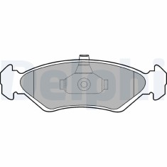 DELPHI LP1603 set placute frana,frana disc