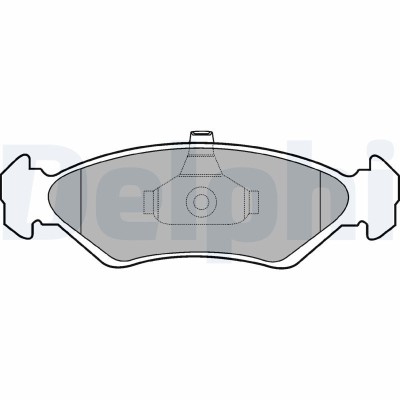 DELPHI LP1603 set placute frana,frana disc foto
