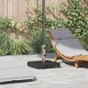 VidaXL Bază pentru umbrelă Negru 41 x 41 x 37 cm Granit