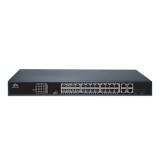 Switch PoE Gigabit Uniview NSW2010-26GT2GC-POE-IN, 24 Porturi RJ45, 2x RJ45/SFP Combo, 370W, VLAN, Extend