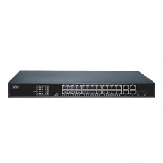 Switch 24xRJ45 POE, 2xRJ45, 2xRJ45+2xSFP combo, Gigabit - UNV NSW2010-26GT2GC-POE-IN