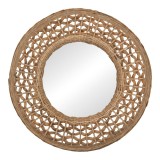 Cumpara ieftin Oglinda Mazun Boho Pako World Natural 60x60x8 cm