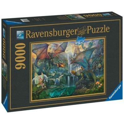 Puzzle Ravensburger The Magic Forest of Dragons (9000 Piese) foto