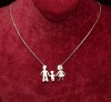 Colier Argint 925 Happy Family 3 Persoane ARG280A, Argintboutique