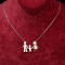 Colier Argint 925 Happy Family 3 Persoane ARG280A