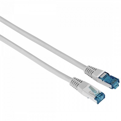 Cablu corelare de retea, HAMA, F/UTP, CAT 6, RJ-45 - RJ-45, 1Gbit/s, 1,5 m, Gri foto
