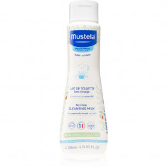 Mustela Bébé lapte pentru curatare pentru copii 200 ml