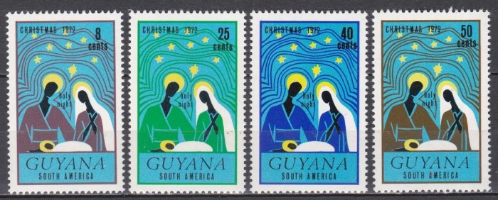 Guyana 1972 - Crăciun, MNH