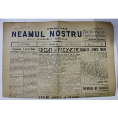 NEAMUL NOSTRU , MARE SAPTAMANAL ROMANESC , ANUL XX , NO.2 ,11 MARTIE , 1943