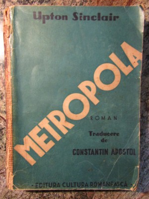 Metropola - Upton Sinclair foto
