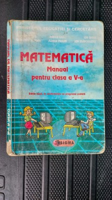 MATEMATICA CLASA A V A , RADU , GHICA ,PUICAN , DRUGAN foto