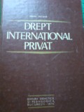 Drept international privat M. Jacotă, cu dedicatia autorului