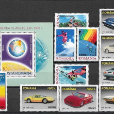 C4035 - lot timbre nestampilate Romania,serii complete mnh