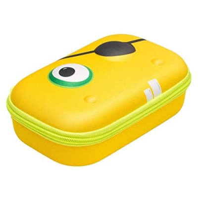 Penar cu fermoar, ZIPIT Beast Storage box - galben foto