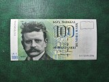 FINLANDA 100 MARKKAA 1986 SUPERBĂ