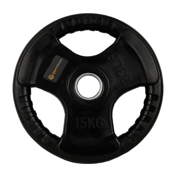 Greutati cauciucate 15kg Sportmann,