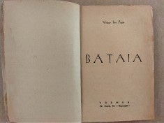Victor Ion Popa BATAIA ed VREMEA 1942