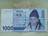 Bancnota Coreea de Sud 1000 Won (ND) 2007, Asia
