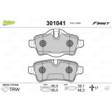 Valeo set placute frana, frana disc First