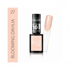 Lac de unghii Solar Gel, Revers, 12 ml, nude, nr 27, blooming dahlia