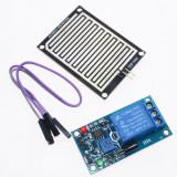 Modul releu 1 canal cu senzor umiditate ploaie 12V Arduino (r.4990B)