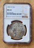 US $1 Morgan Dollar 1902-O MS 63 NGC