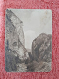 Carte postala, muntii Bucegi, traseu spre Bolboci, perioada interbelica