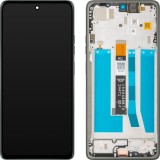 Display cu Touchscreen Motorola Moto G75, cu Rama, Argintiu (Succulent Green), Service Pack 5D68C29068