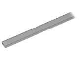 Profil Aluminiu Argintiu 2m pentru Module LED