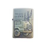 Bricheta Tip Zippo, 3D Relief, Metalica, King of 4wd M4
