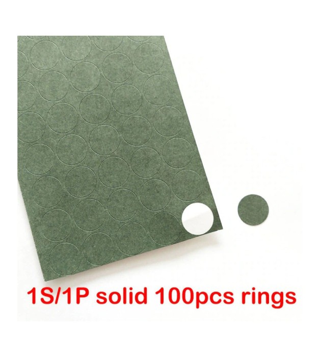 18650 1S / 1P Hartie de izolare Garnitura Pachet de baterii Celula Adeziv izolant Patch Tampoane de izolare-Tip SOLID