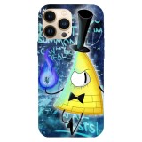 Husa compatibila cu Apple iPhone 11, Viceversa, model Do not summons Gravity falls, Silicon, TPU, Transparent, Carcasa