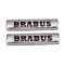 Set embleme Brabus pentru aripi Mercedes, Gri