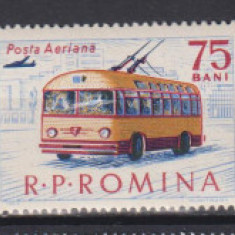 ROMANIA 1963 MIJLOACE DE TRANSPORT LP. 565 MNH
