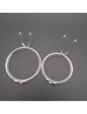 Set Fibra reparatie Angel Eyes DRL far stanga BMW X1 E84 facelift 2012-2015